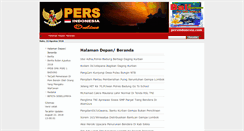 Desktop Screenshot of persindonesia.com